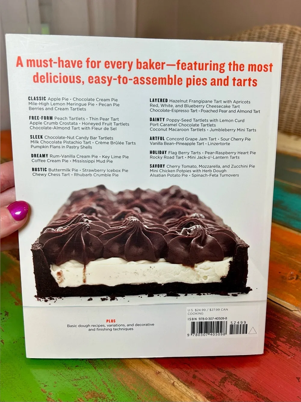 Martha Stewart’s New Pies & Tarts Cookbook 150 Recipes EUC